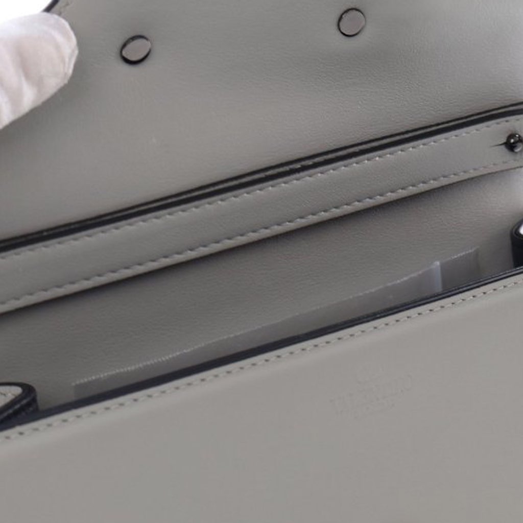 Valentino Small Calfskin VLogo Loco Satchel - 5