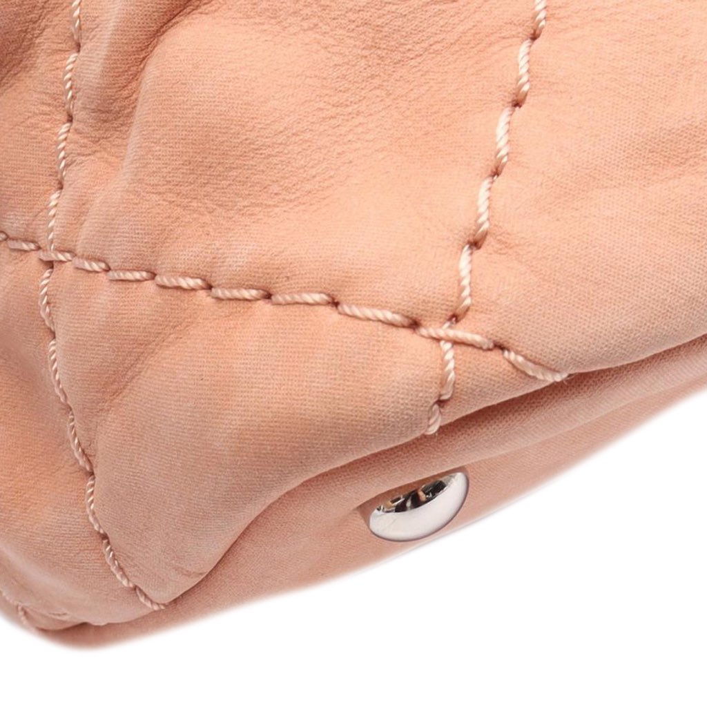 Chanel Large CC Quilted Suede Sea Hit Tote - Image 14