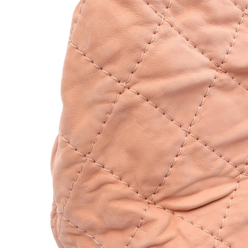 Chanel Large CC Quilted Suede Sea Hit Tote - Image 11