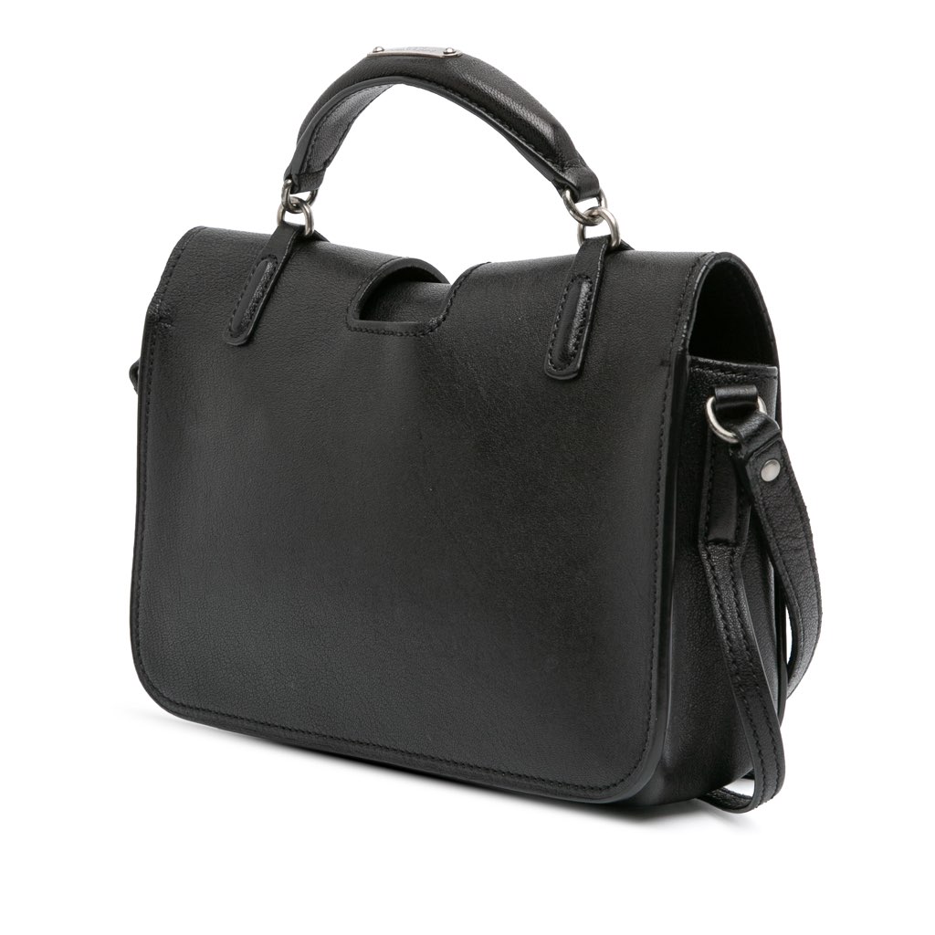 Saint Laurent Medium Lambskin Charlotte Messenger Bag - 2