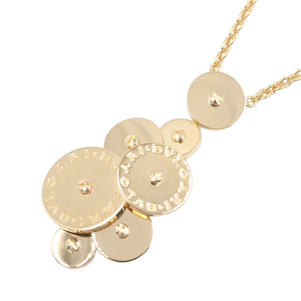 Bvlgari 18K Yellow Gold Cicladi Discs Pendant Necklace - 2