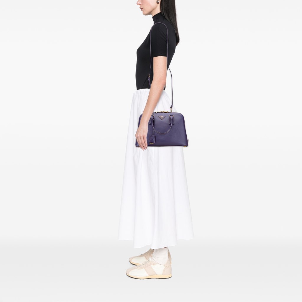 Prada Medium Saffiano Lux Promenade Satchel - Image 12