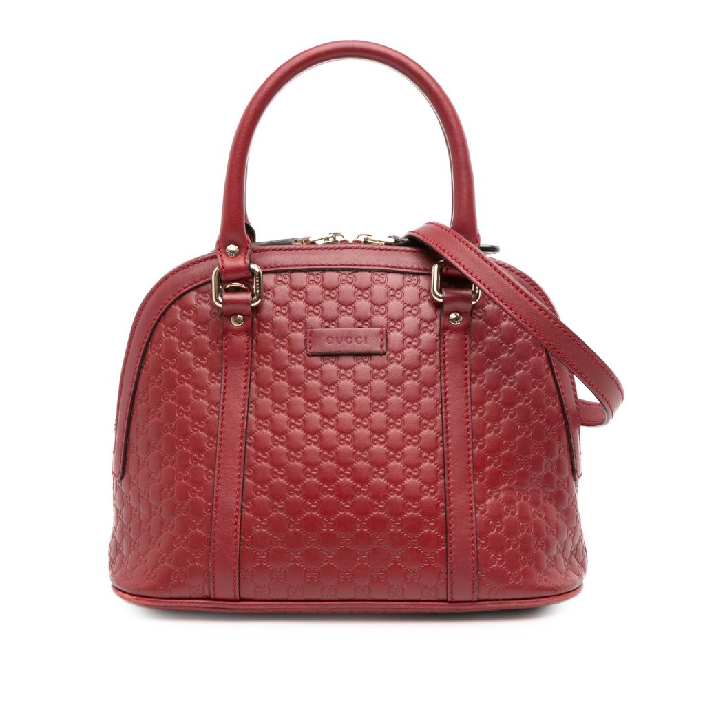 Gucci Mini Microguccissima Dome Satchel