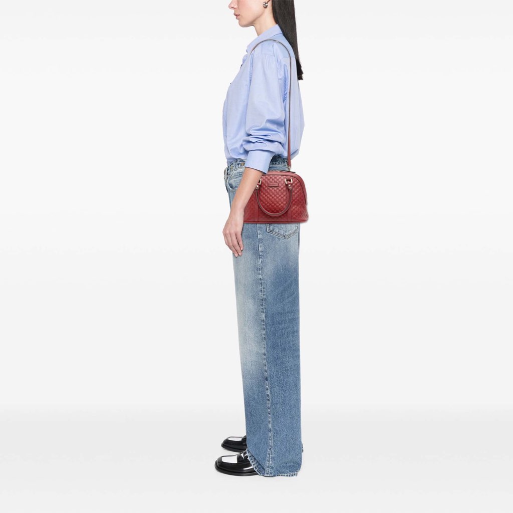 Gucci Mini Microguccissima Dome Satchel - Image 12