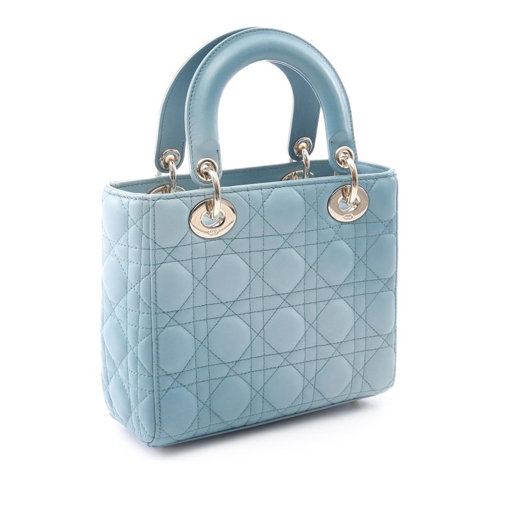 Dior Small Gradient Lambskin Cannage Lady Dior - 2