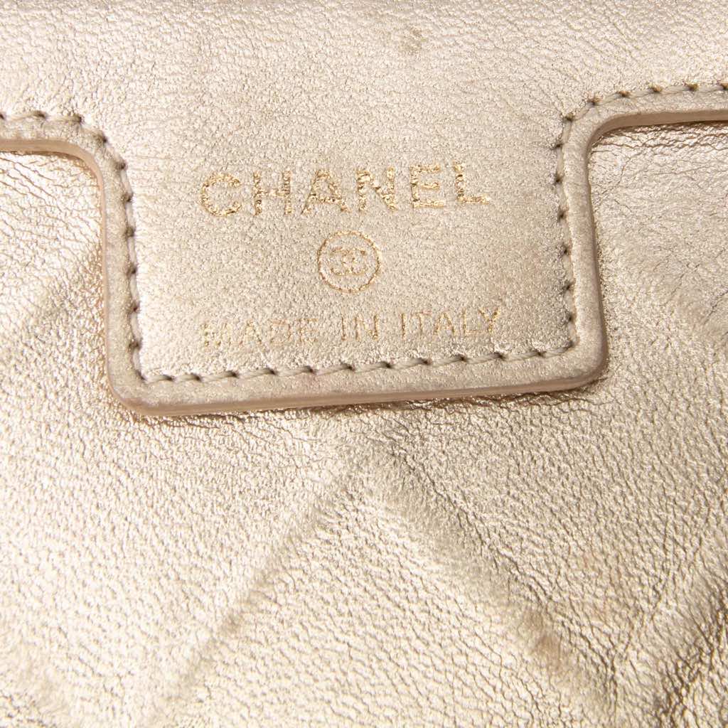 Chanel CC Stitched Lambskin Clutch - 5