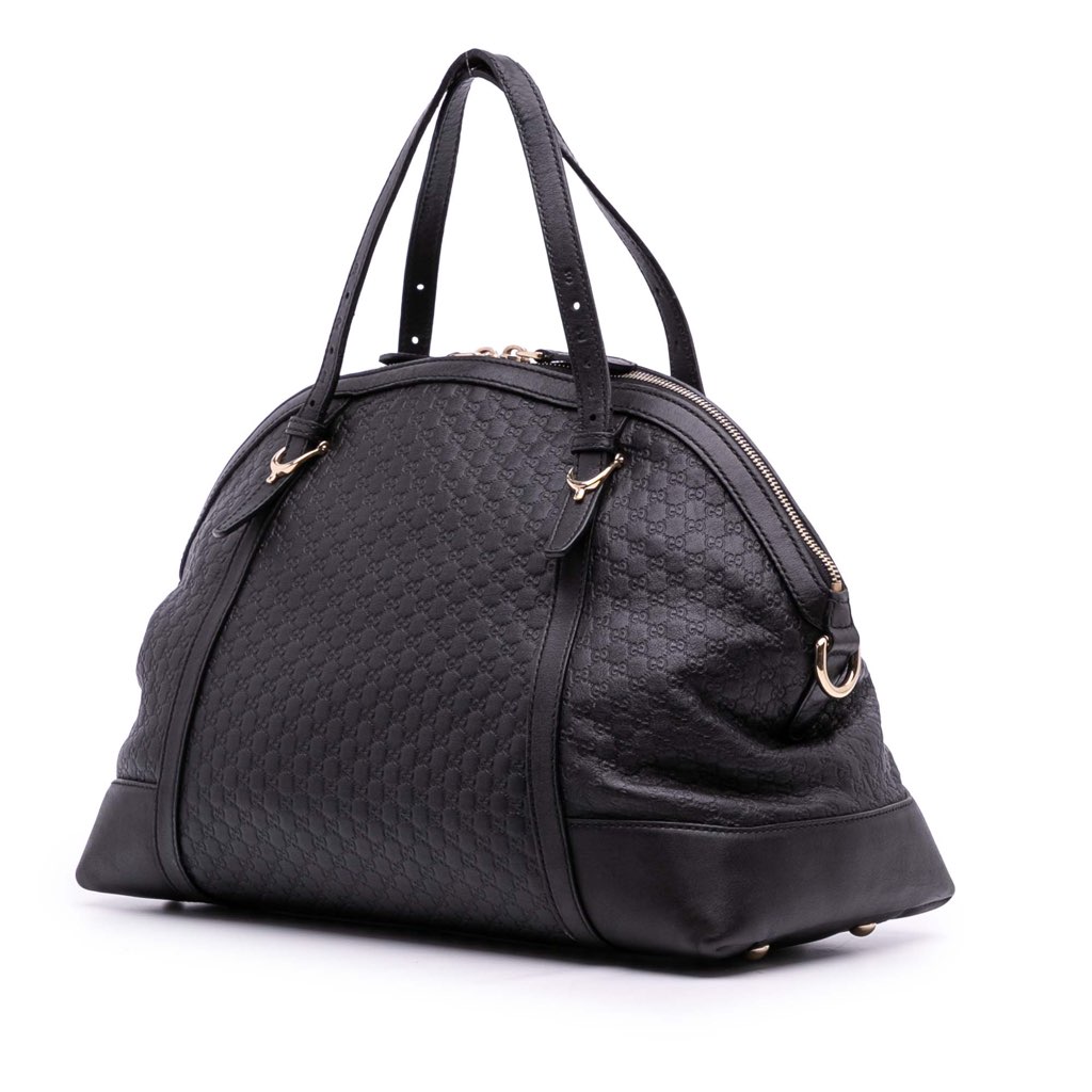 Gucci Large Microguccissima Nice Dome Satchel - Back view