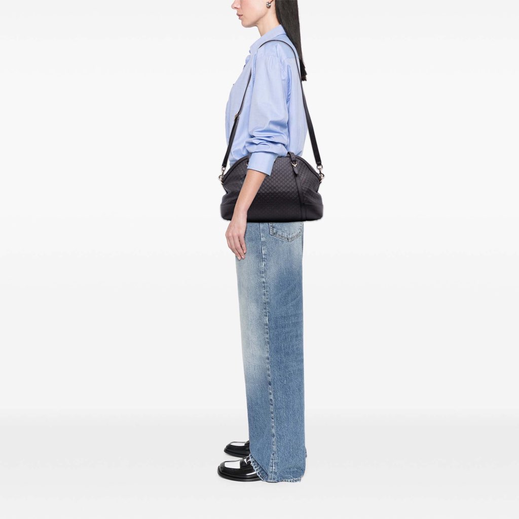 Gucci Large Microguccissima Nice Dome Satchel - Image 13