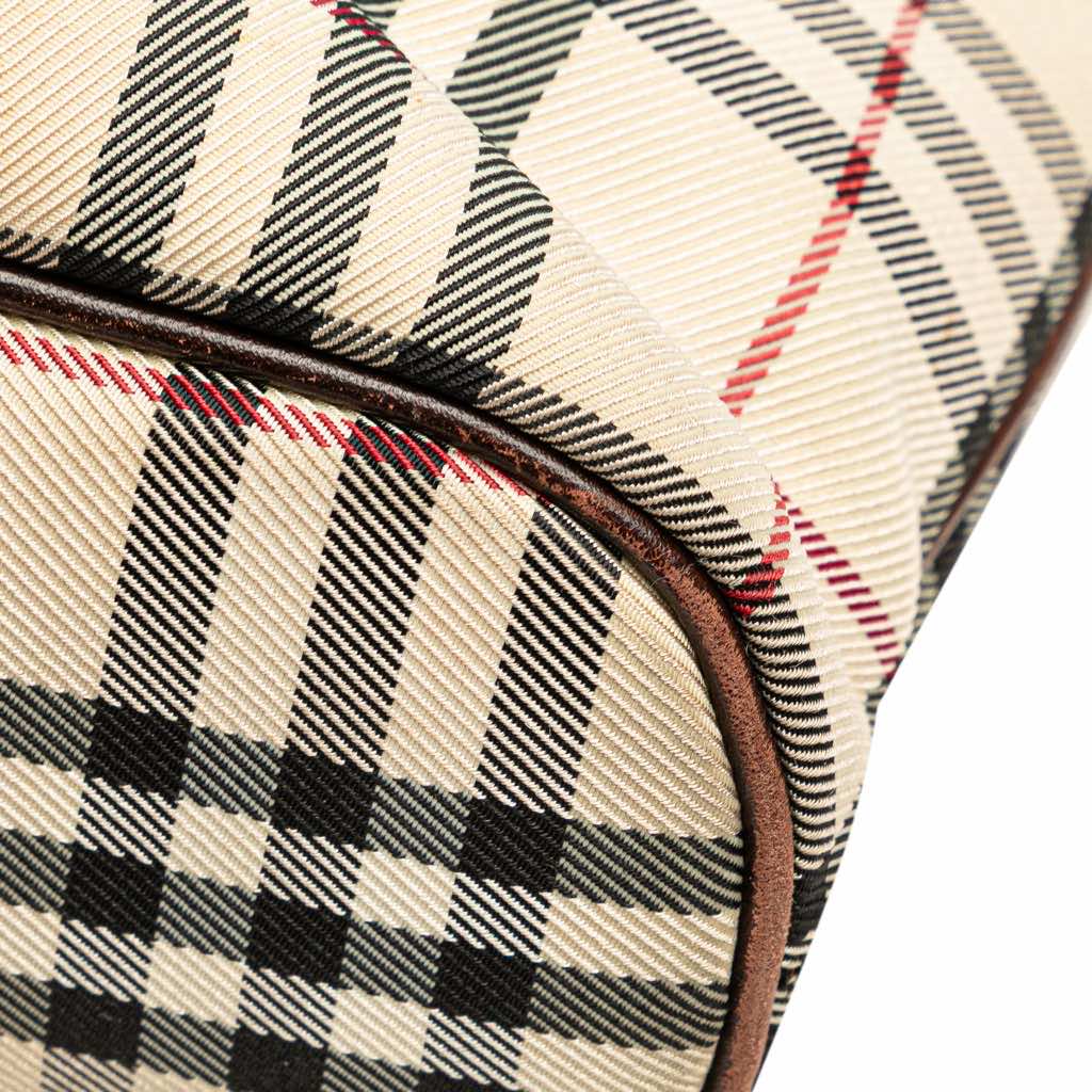 Burberry House Check Canvas Tote - Image 10