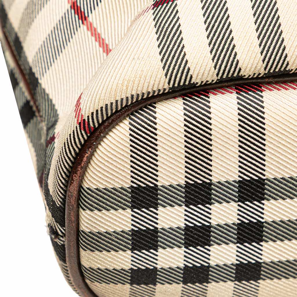 Burberry House Check Canvas Tote - Image 11