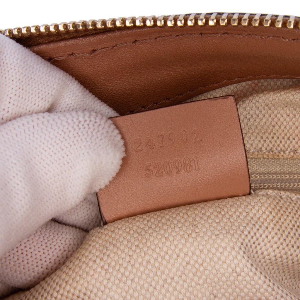 Gucci Diamante Canvas Sukey Satchel - Detail 1