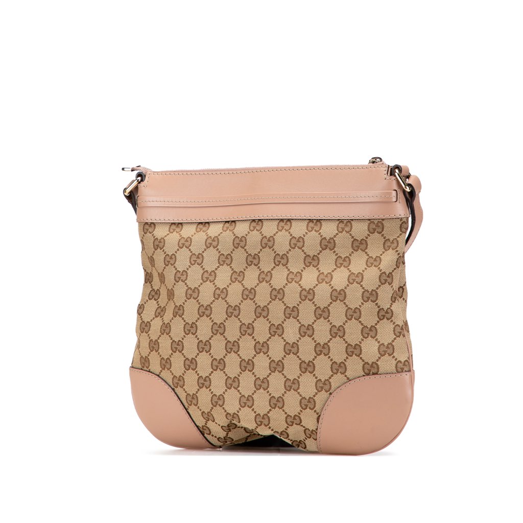 Gucci GG Canvas Mayfair Crossbody - Back view