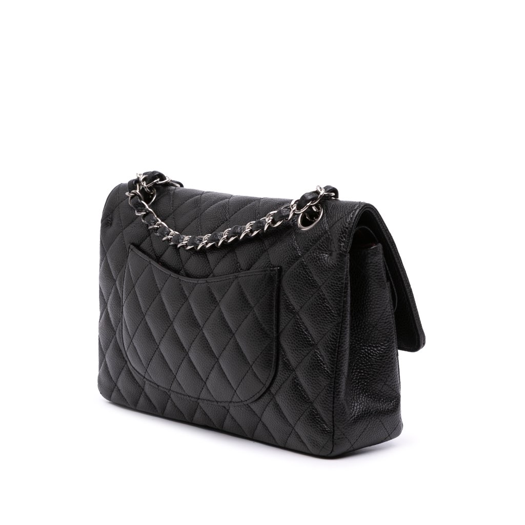 Chanel Medium Classic Caviar Double Flap - 2