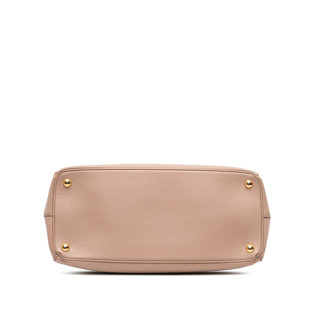Prada Large Saffiano Lux Galleria Double Zip Satchel - 3