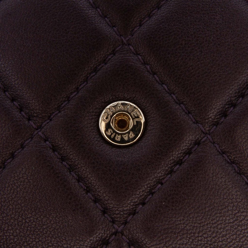 Chanel CC Quilted Lambskin Wallet on Chain - 5
