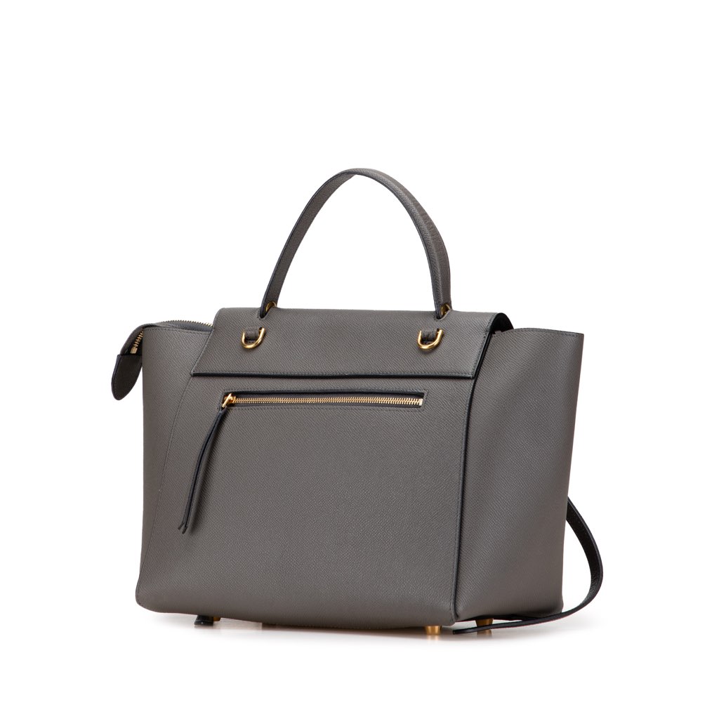 Celine Mini Grained Calfskin Belt Bag - 2