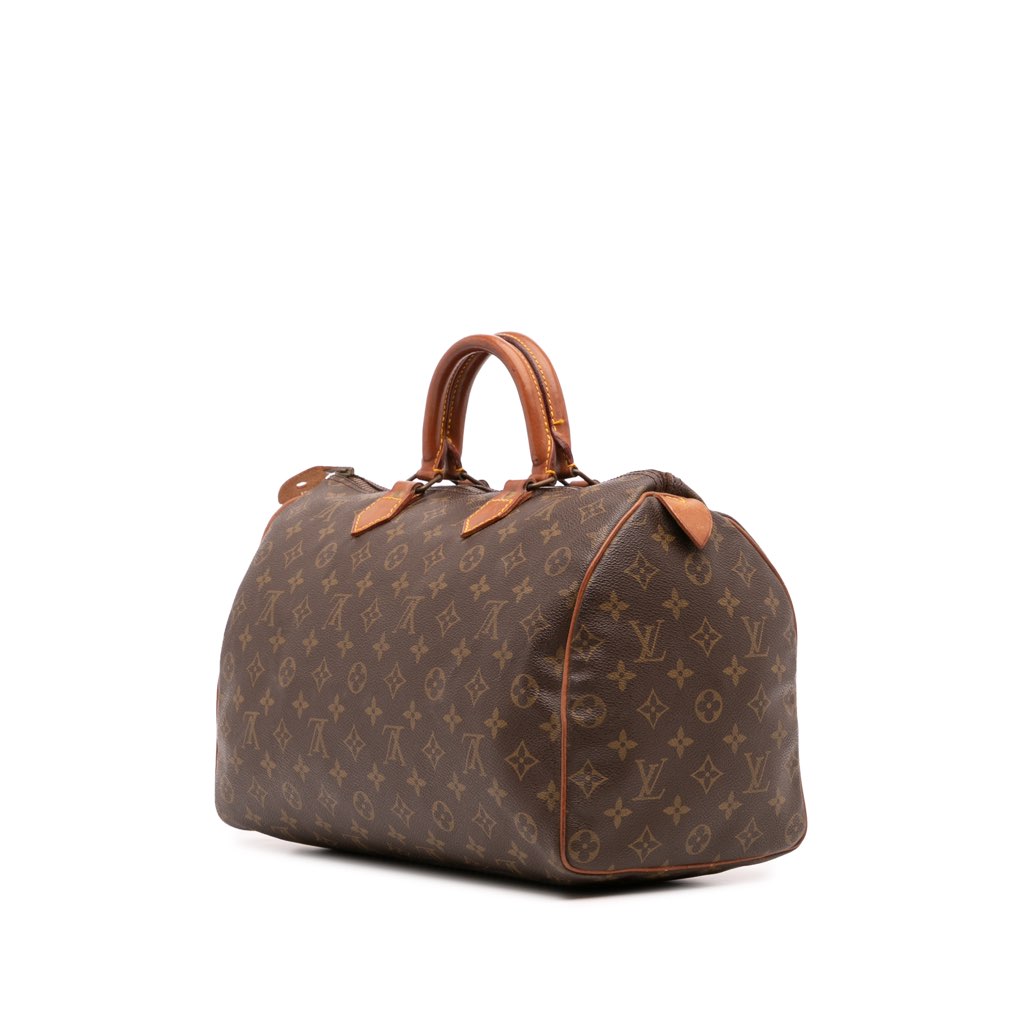 Louis Vuitton Monogram Speedy 35 - Back view