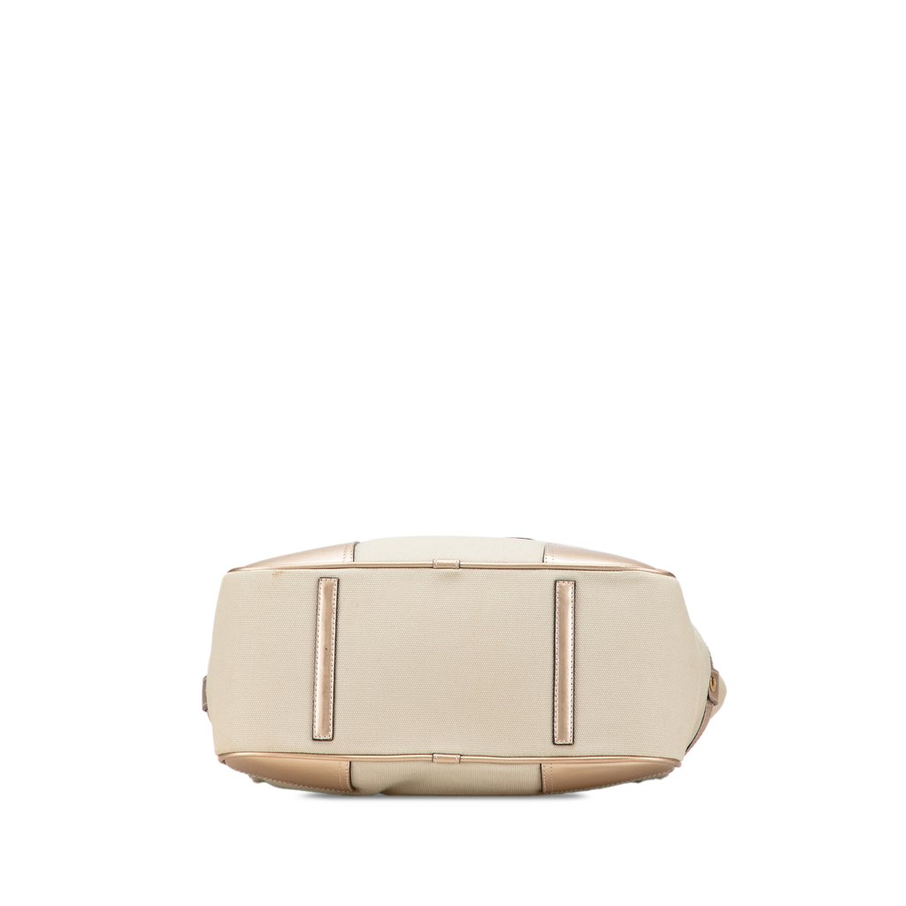 Loewe Anagram Canvas Satchel - Image 6
