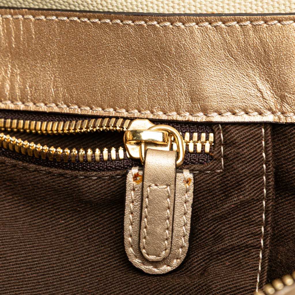 Loewe Anagram Canvas Satchel - Detail 2
