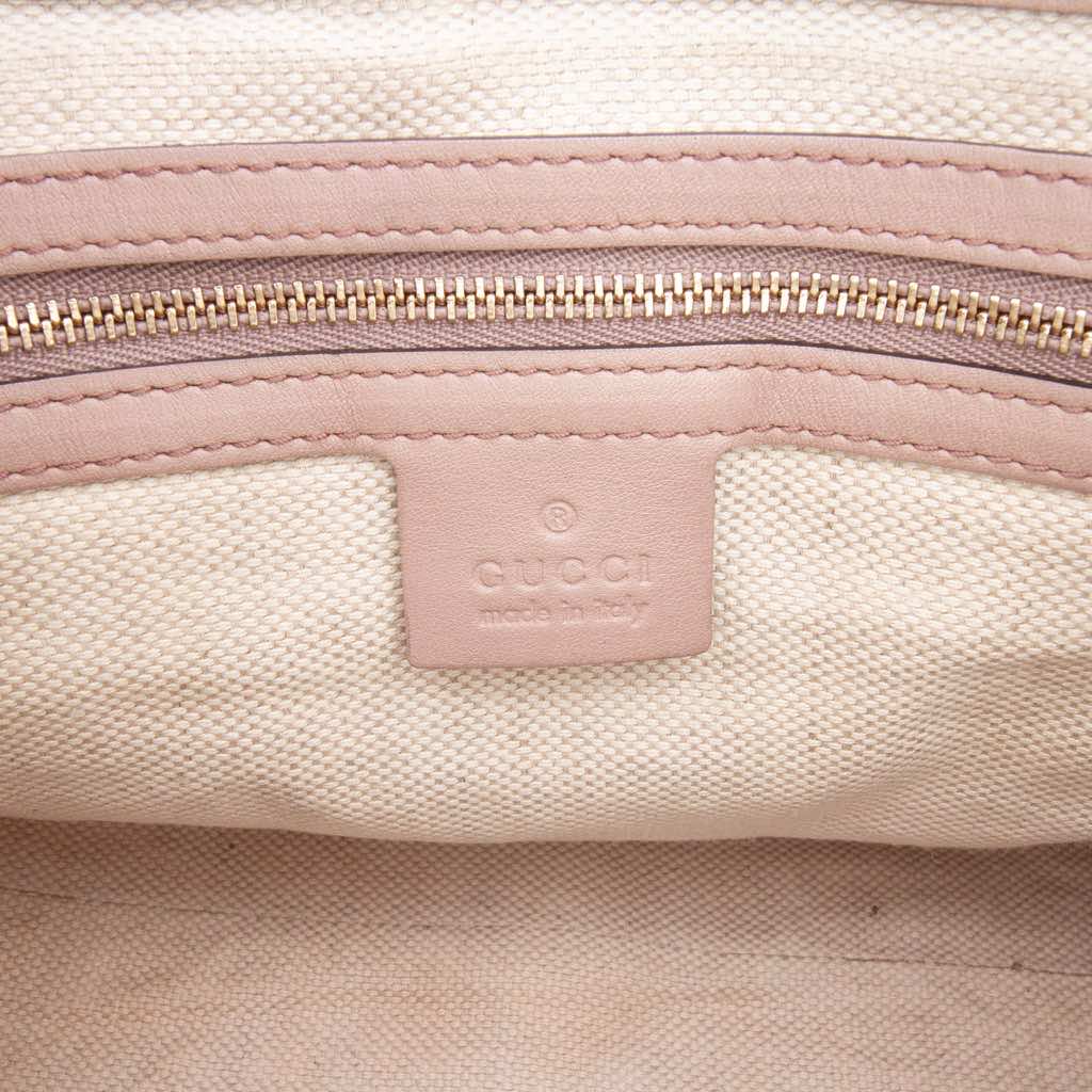 Gucci Small Patent Soho Working Satchel - Side view