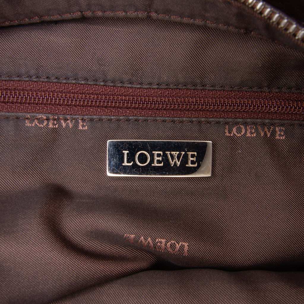 Loewe Anagram Leather Handbag - 5