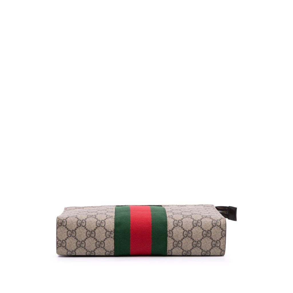 Gucci GG Supreme Web Clutch - 3