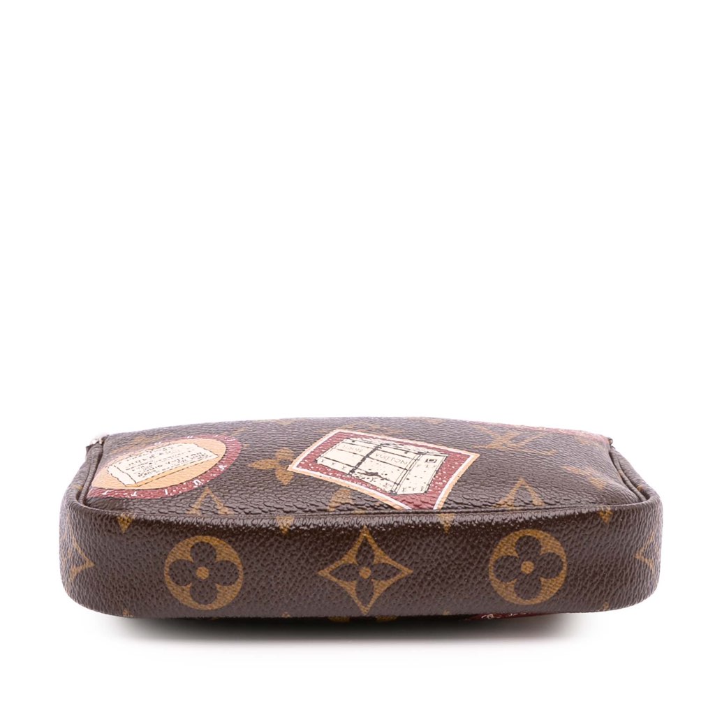 Louis Vuitton Monogram Trunks and Bags Patch Mini Pochette Accessoires - Image 6