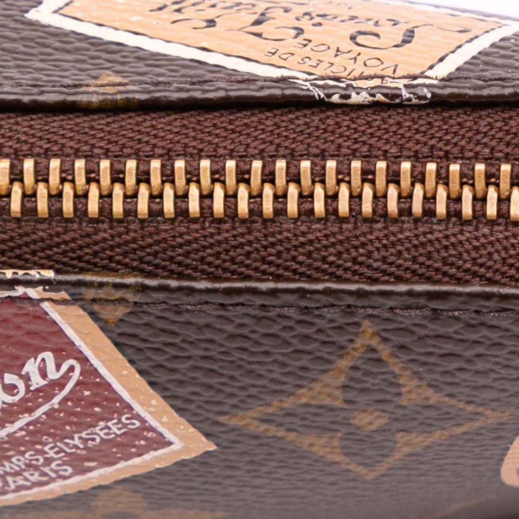 Louis Vuitton Monogram Trunks and Bags Patch Mini Pochette Accessoires - Detail 2