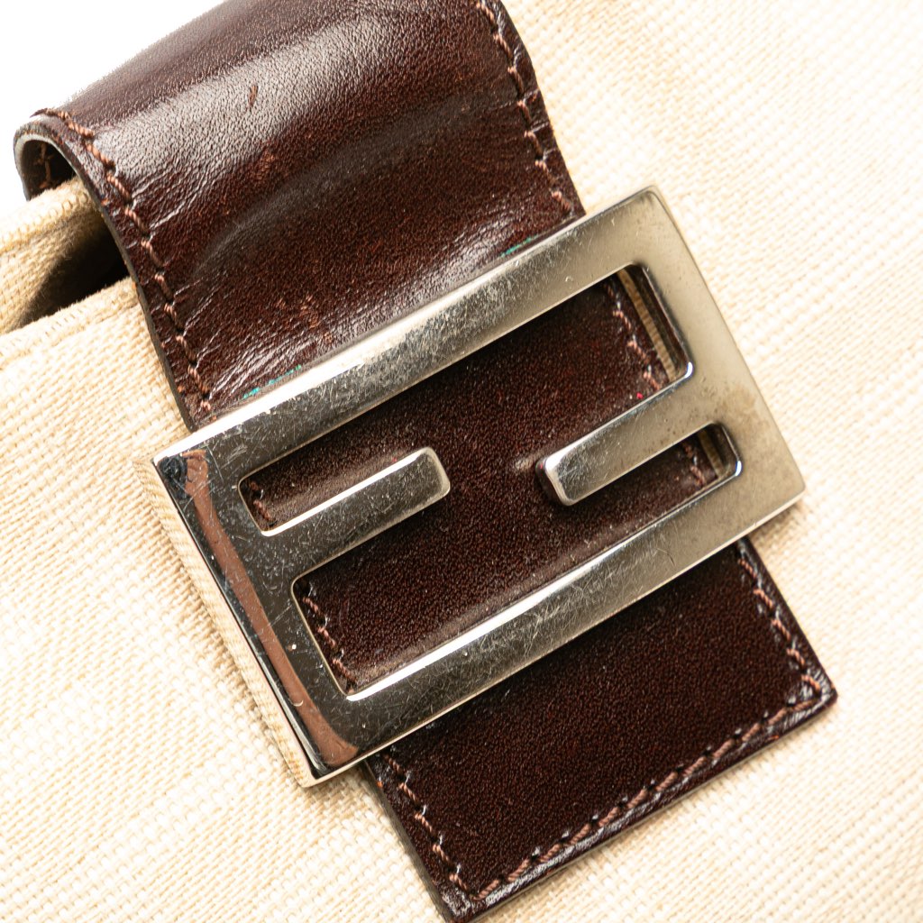 Fendi Zucca Canvas Shoulder Bag - Image 10