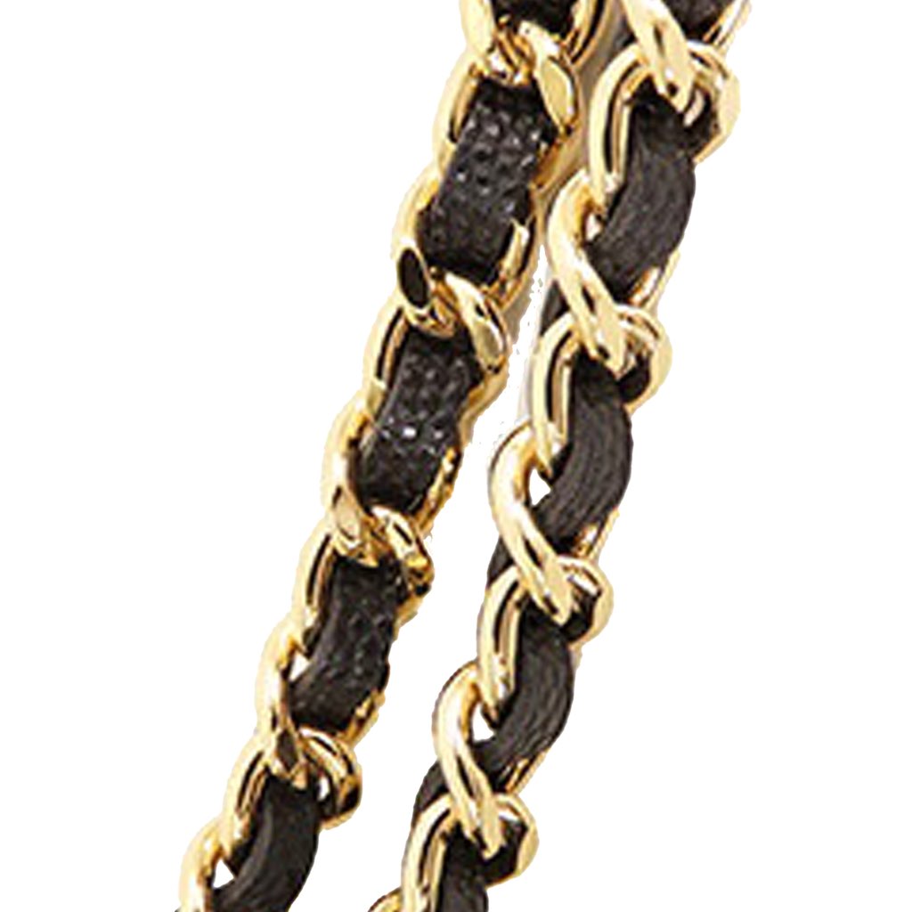 Chanel CC Quilted Caviar Pocket Twins Clutch with Chain - Image 14