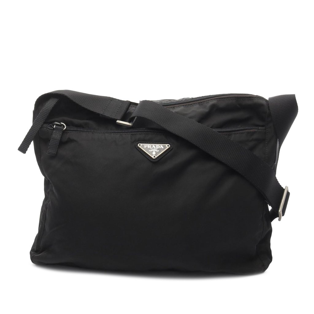 Prada Tessuto Zip Top Crossbody