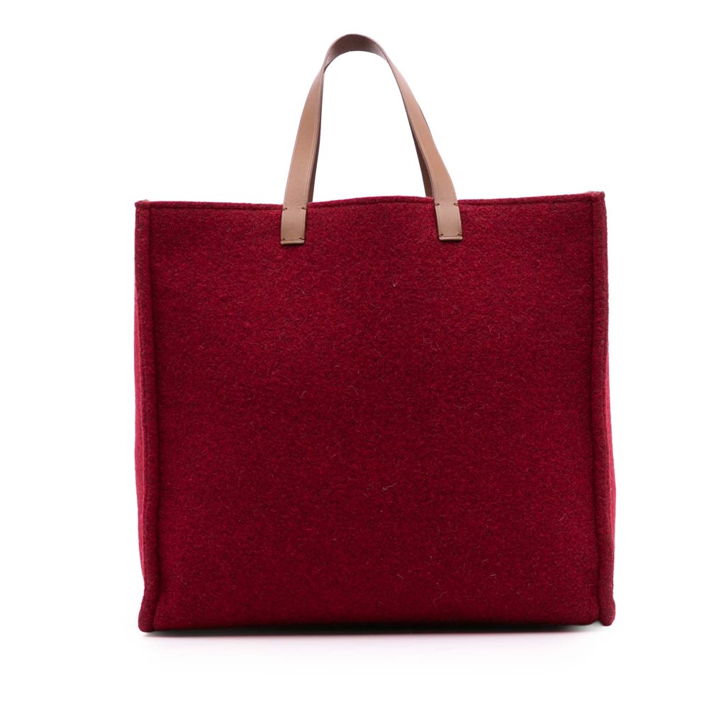Fendi Felt Shopping Tote