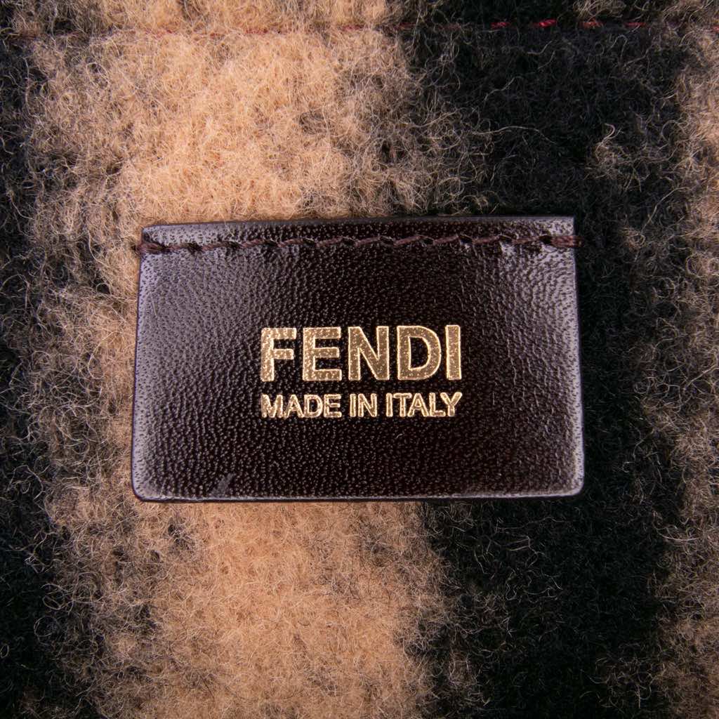 Fendi Felt Shopping Tote - Side view