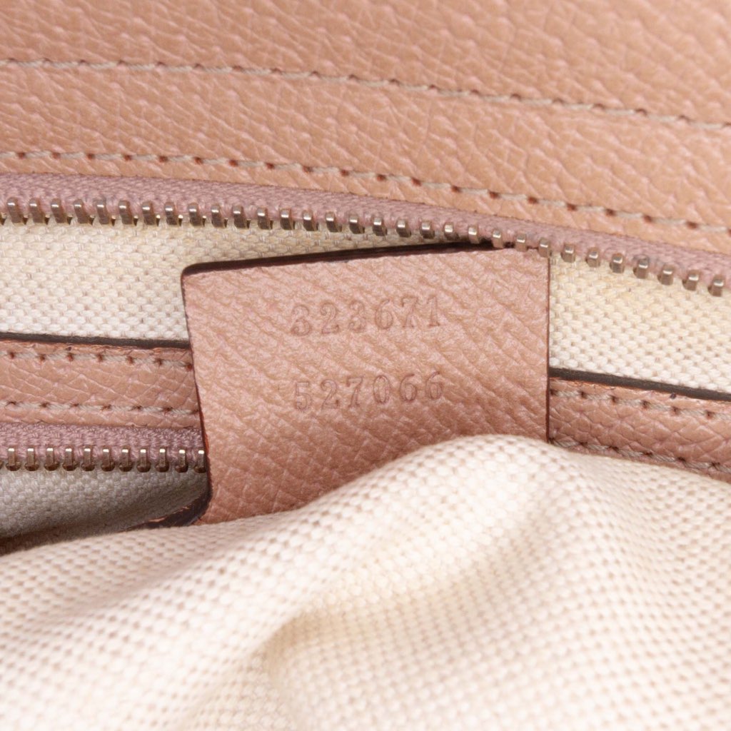 Gucci GG Canvas and Leather Bree Tote - Detail 1