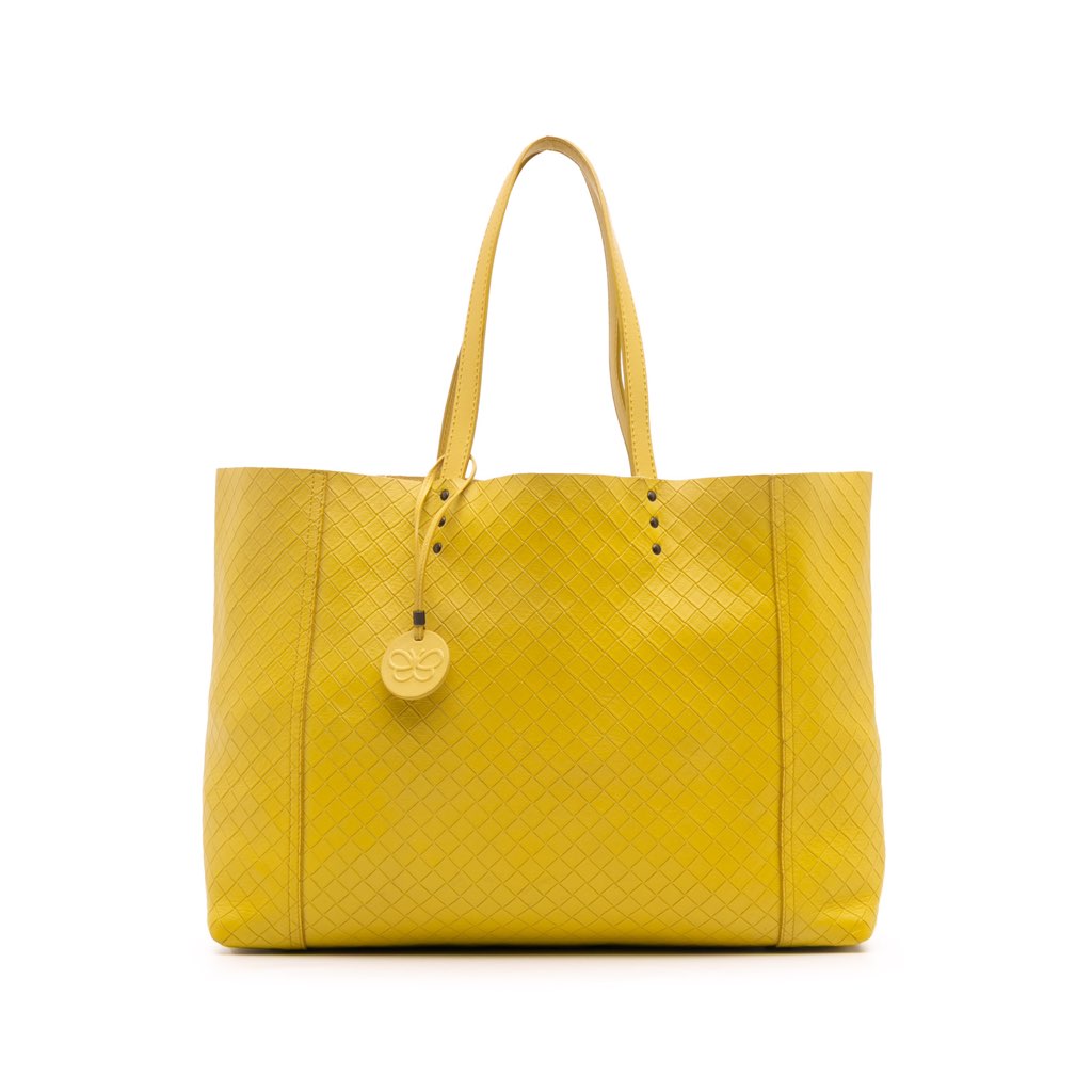 Bottega Veneta Leather Intrecciomirage Tote