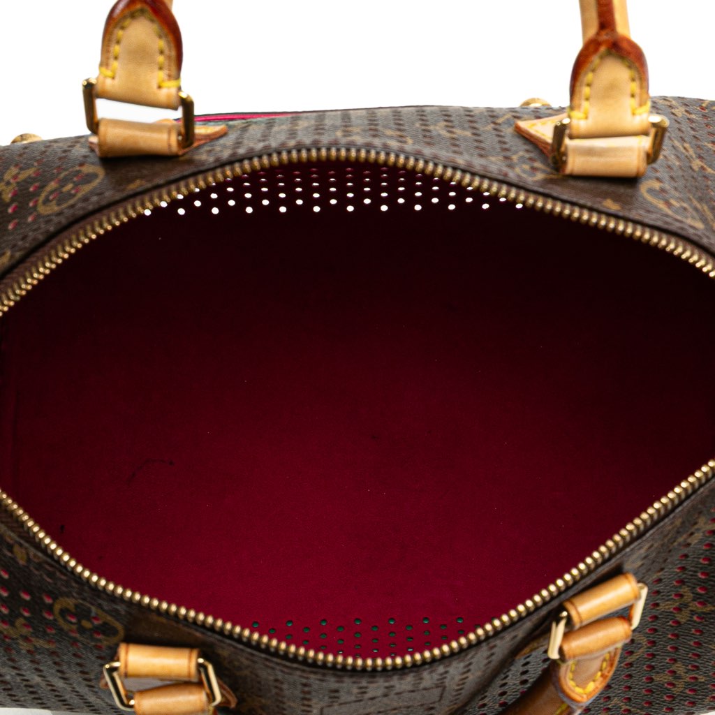 Louis Vuitton Monogram Perforated Speedy 30 - 4