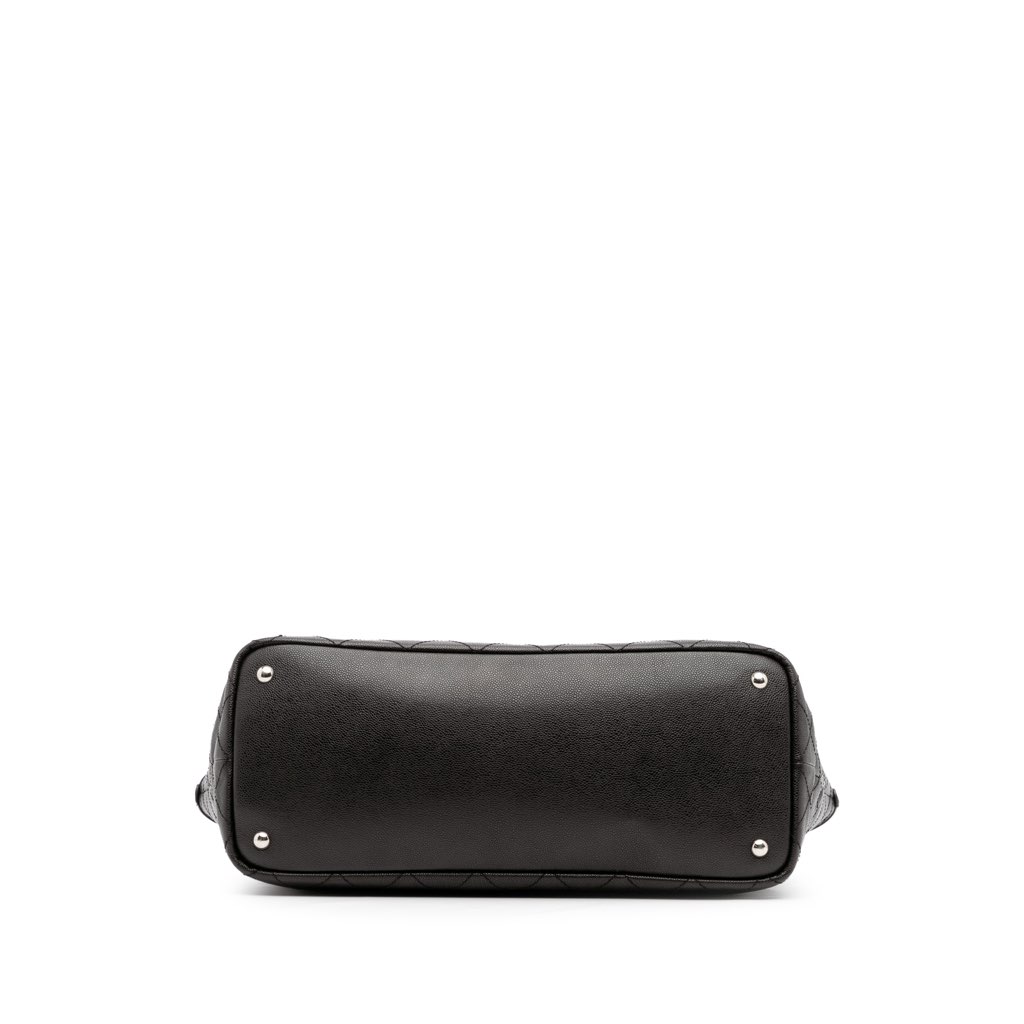Chanel XL Quilted Caviar Shopping Fever Tote - Image 6