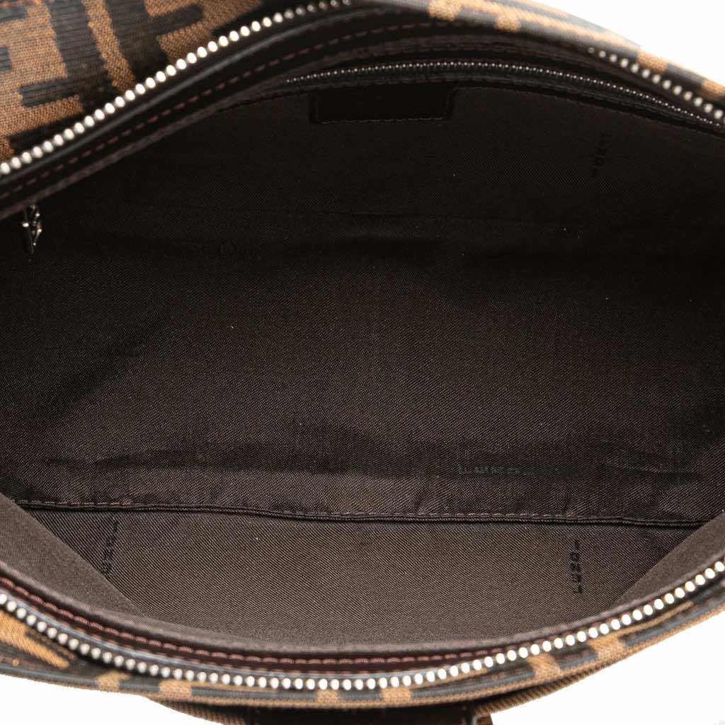 Fendi Zucca Canvas Shoulder Bag - 4