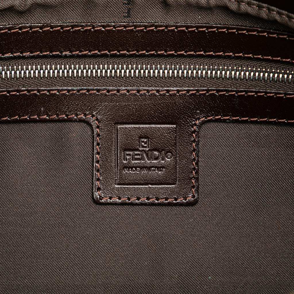 Fendi Zucca Canvas Shoulder Bag - 5