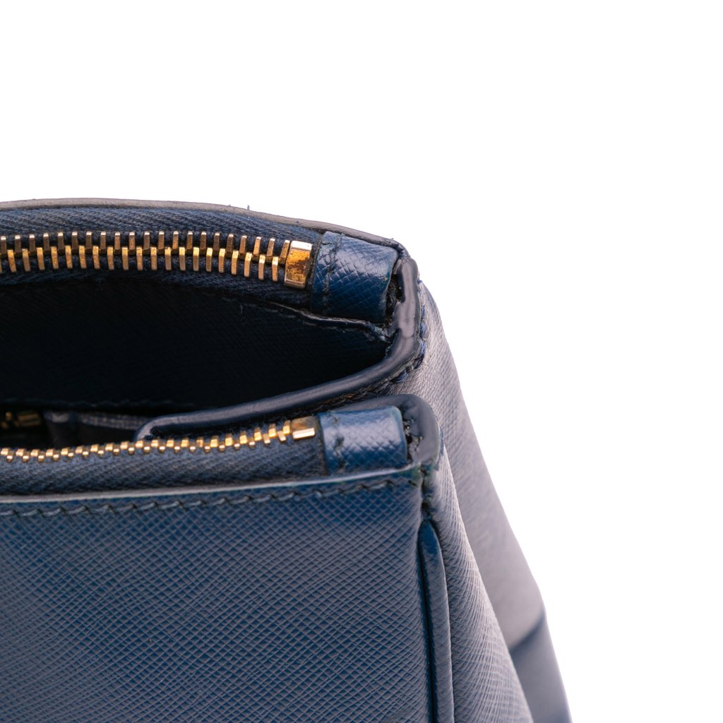 Prada Large Saffiano Lux Galleria Double Zip Tote - Image 13