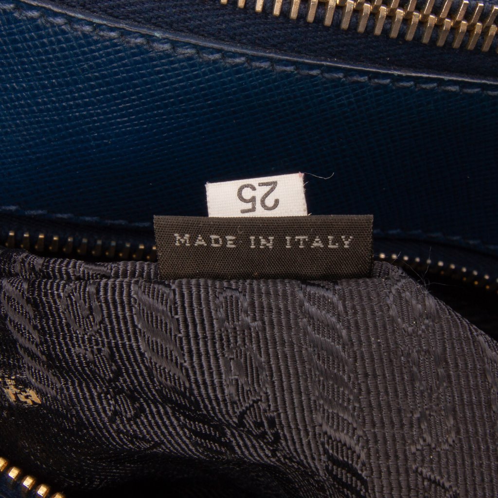 Prada Large Saffiano Lux Galleria Double Zip Tote - Detail 1