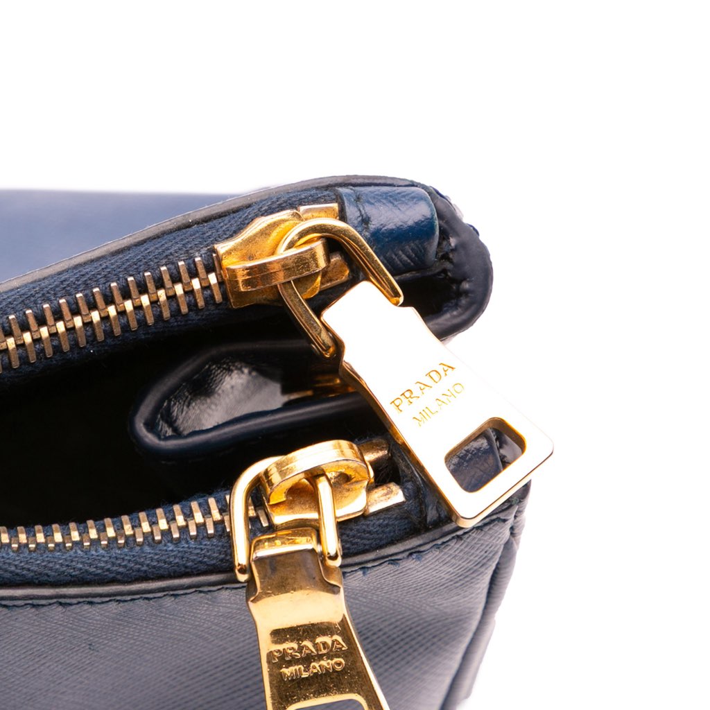 Prada Large Saffiano Lux Galleria Double Zip Tote - Image 10