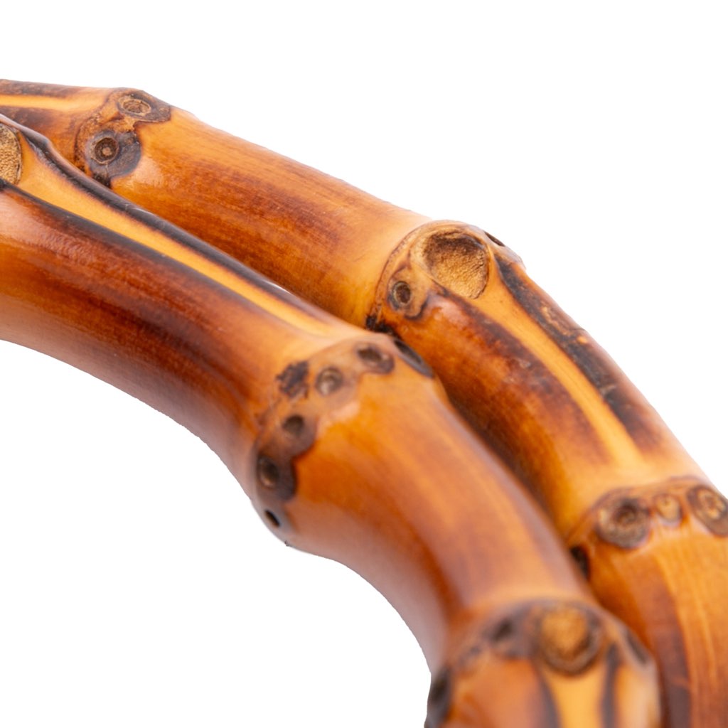 Gucci Small Calfskin Bamboo Shopper Satchel - Image 15