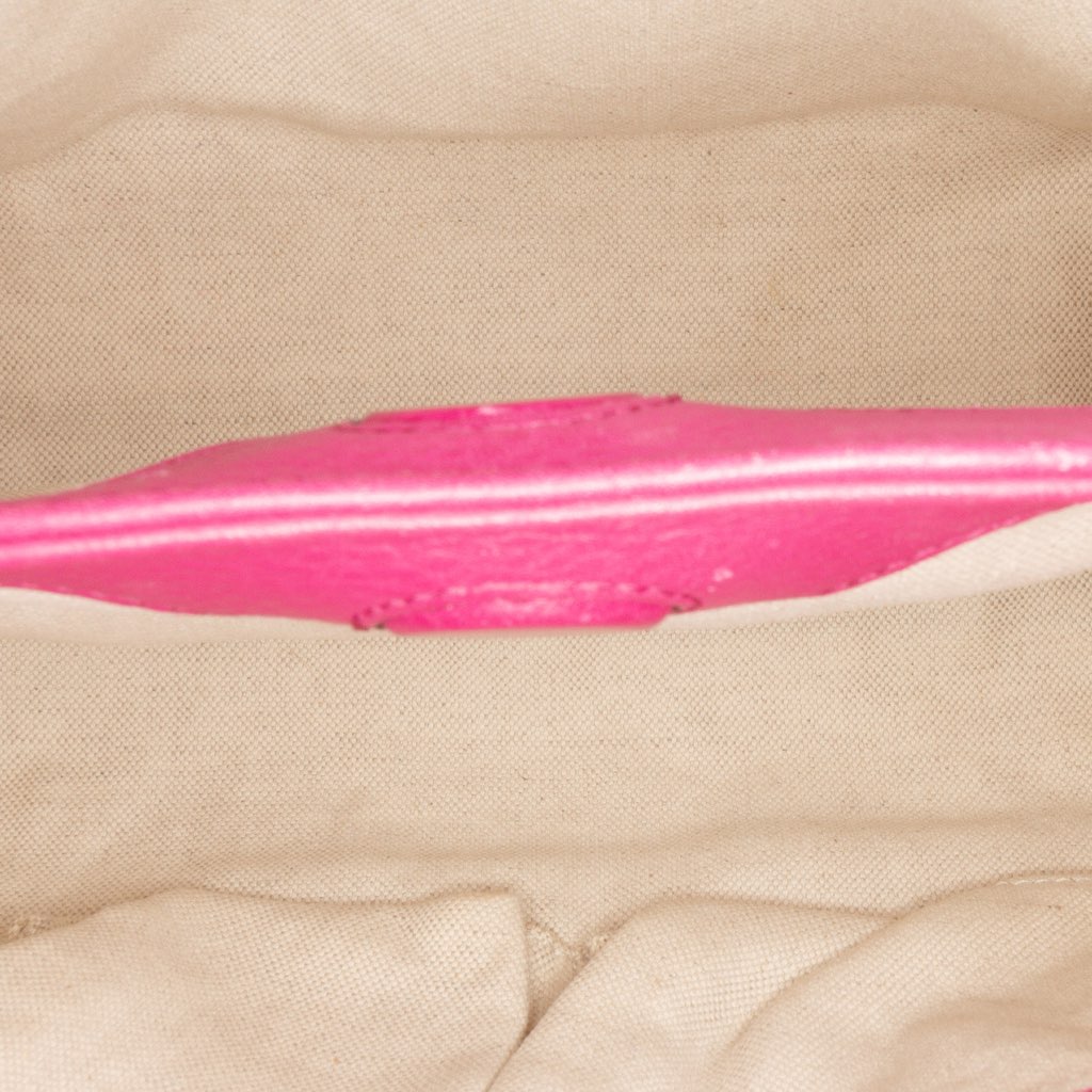 Gucci Small Calfskin Bamboo Shopper Satchel - 4