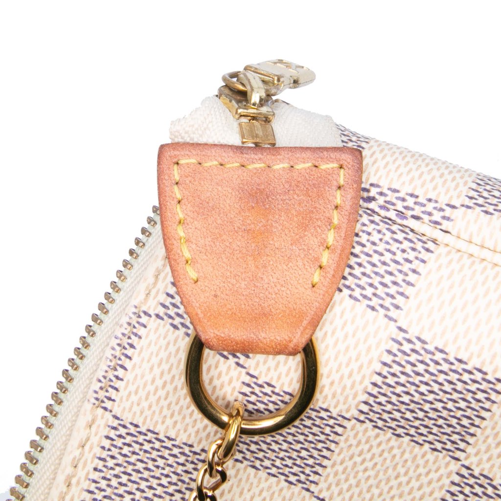Louis Vuitton Damier Azur Mini Pochette Accessoires - Side view