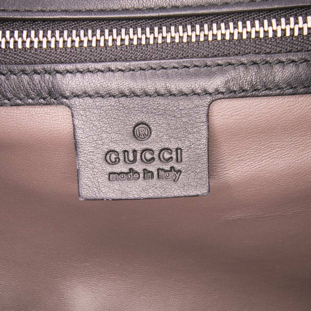 Gucci Medium Leather Dollar Interlocking G Crossbody - 5