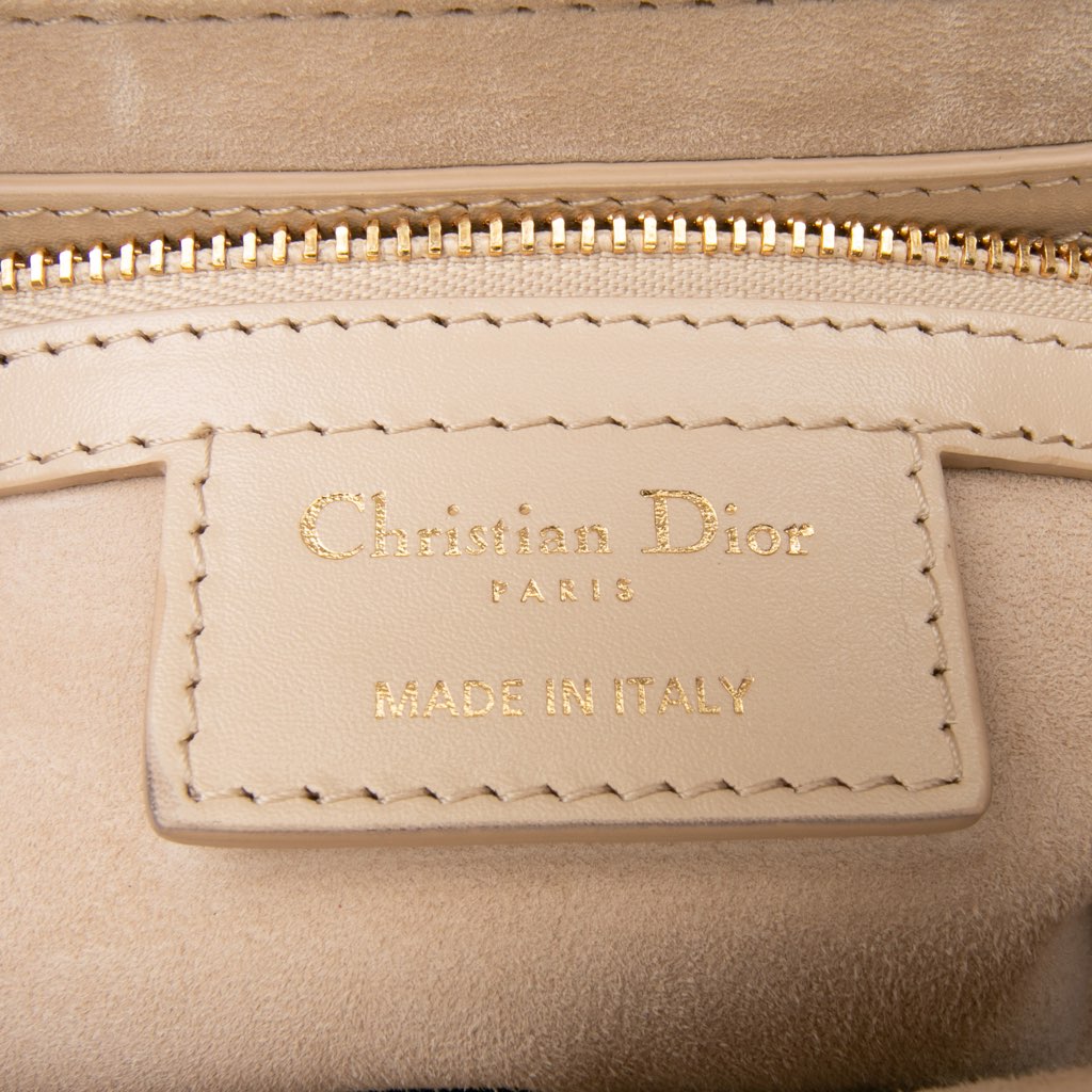 Dior Leather CD Signature Flap - Side view