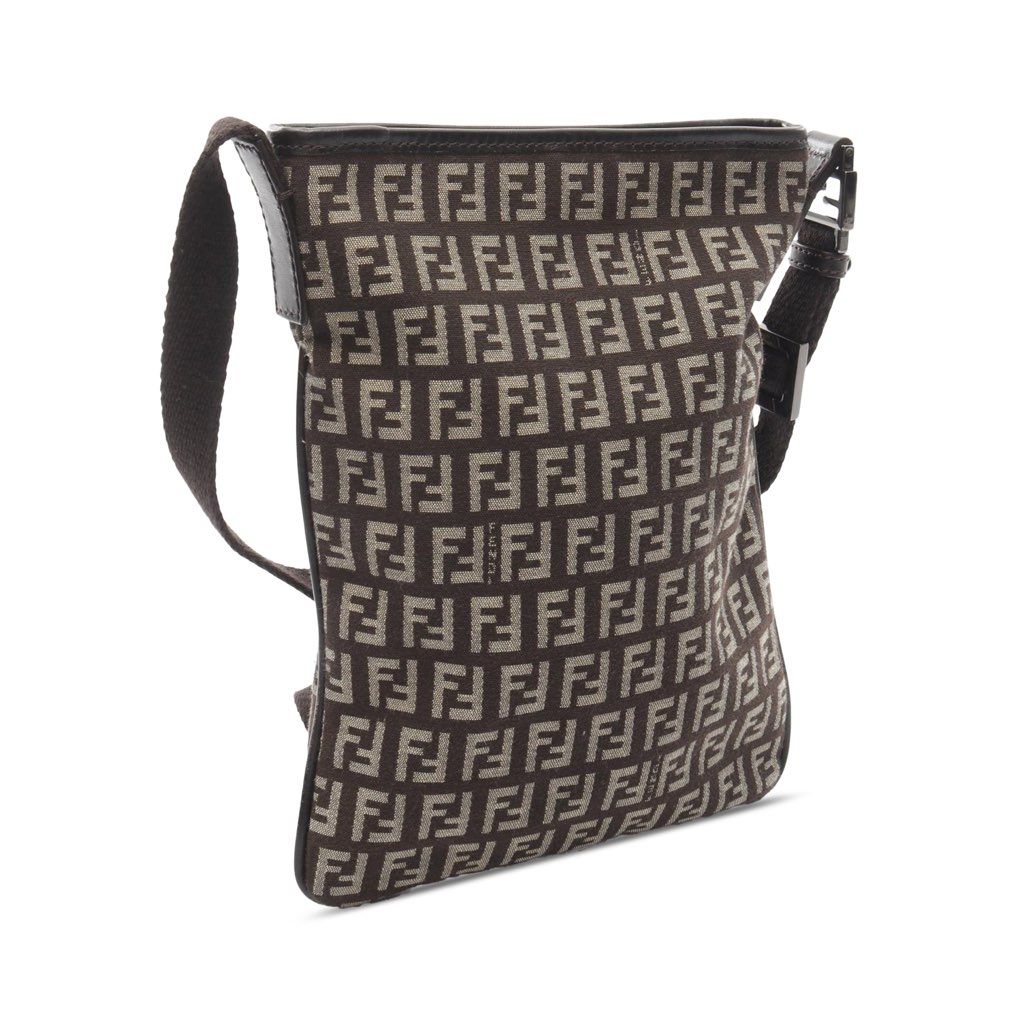 Fendi Zucchino Canvas Crossbody - 2