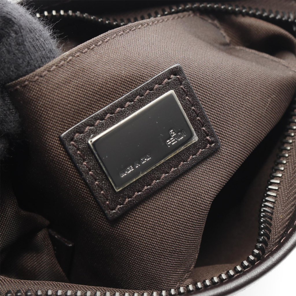 Fendi Zucchino Canvas Crossbody - 4