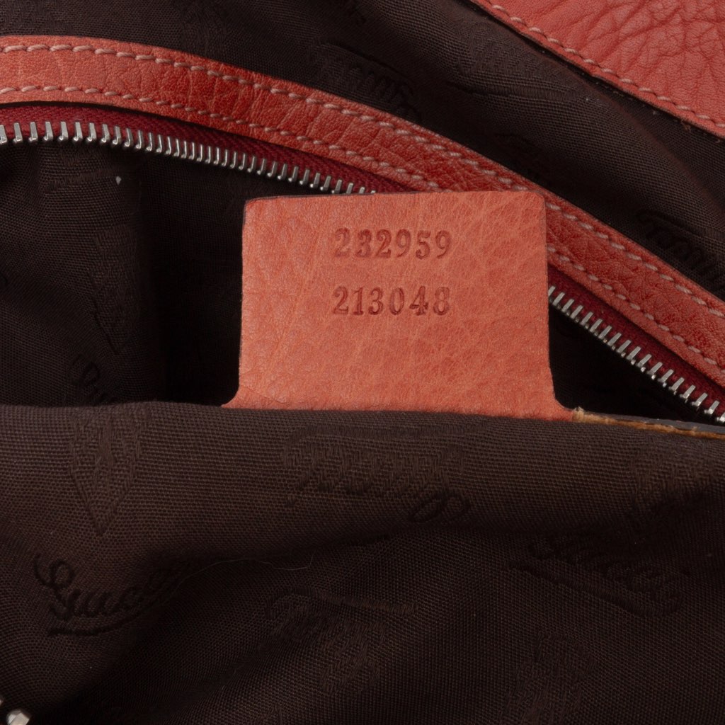 Gucci Medium Leather Bamboo Bar Tote - Detail 1